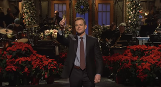 Illustration for article titled Matt Damon helps Saturday Night Live end 2018 on a warm and funny note